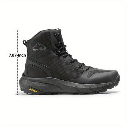 Men's Side-Zip Tactical Boots - Canvas Upper and EVA Insole