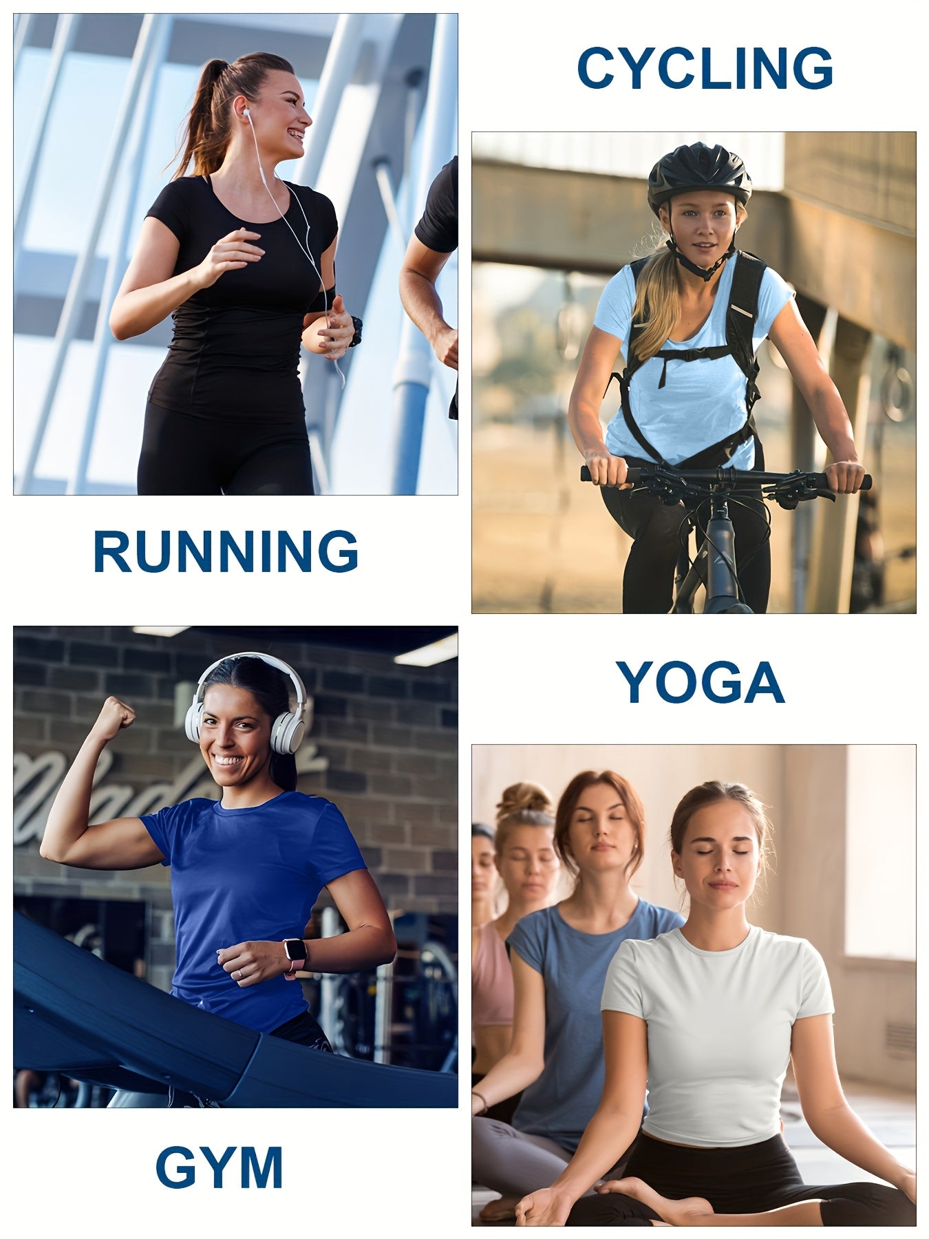 5 Pack Women' Quick-Dry S - Short Sleeve Tees Suitable for,,,, Swimming, & Outdoor, Crew Neck Solid Color Spring/Summer