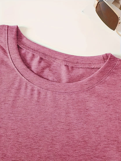 Women'S Casual Sweatshirt, Printed Design - All Seasons, Medium Stretch, Round Neck, Long Sleeve Top