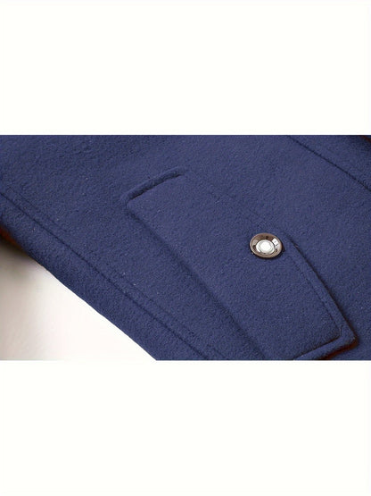 Men's Versatile Fleece Single-Breasted Coat