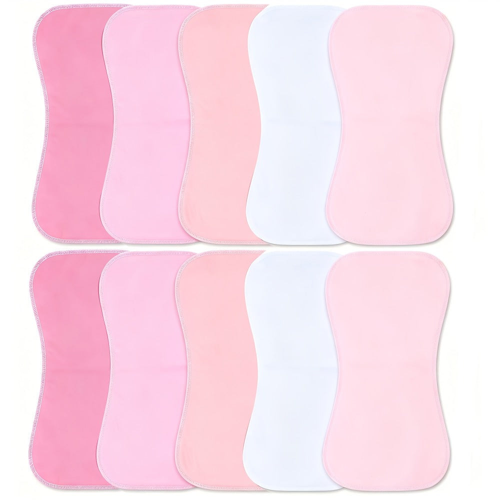 Burp Cloth - 10-pack Cloths Washcloths Rags