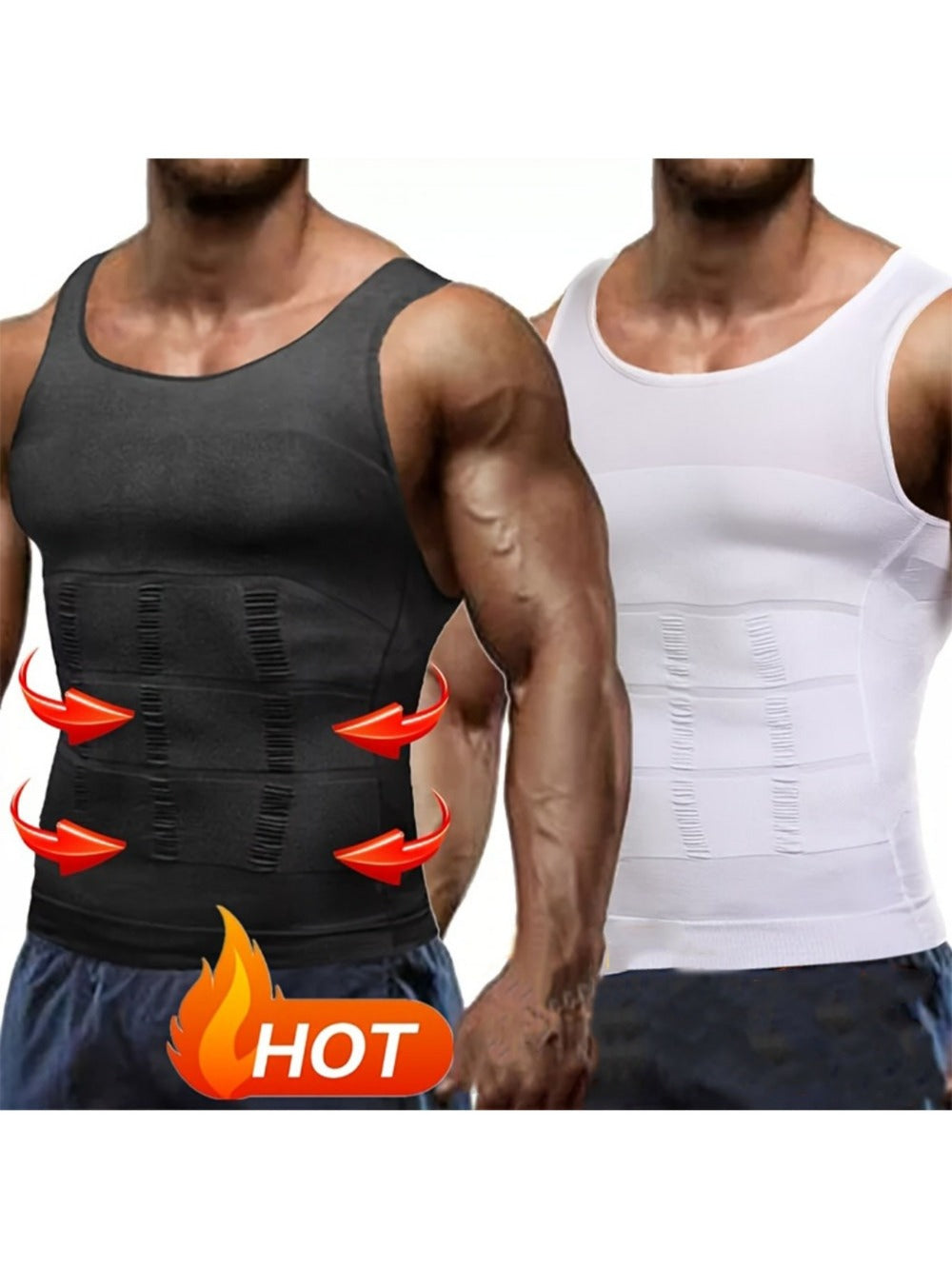 Men's Seamless Tank Top - Regular Fit
