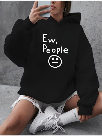 women's hoodie - Holiday Party Outfit - Soft Everyday Fall Tops - Machine Washable Casual Pullover sweatshirt
