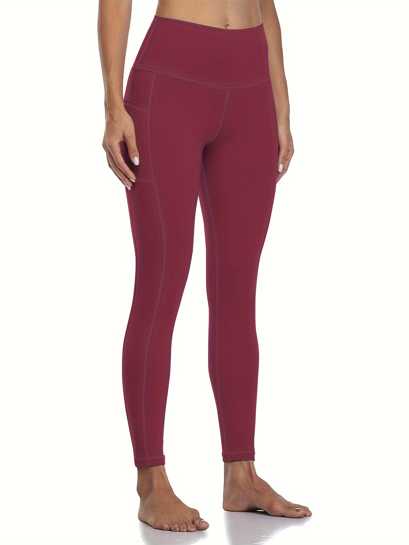 Five-piece Tracksuit Leggings for Women, Nine-point Printed Yoga Pants for Women, And Fitness Running Compression Pants for Women