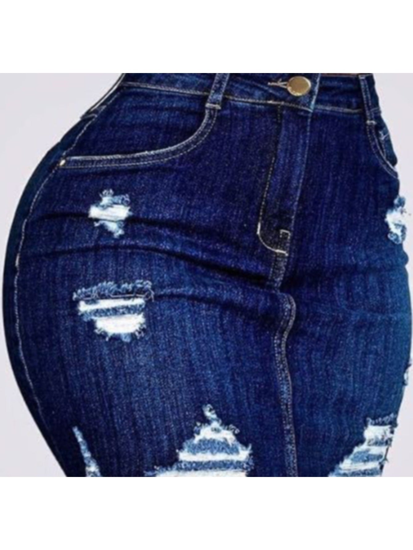 New Trending High Waist Denim Skirt, Bodycon Sexy Fit - Summer Mini Skirt for Versatile Wear Effortlessly Sexy