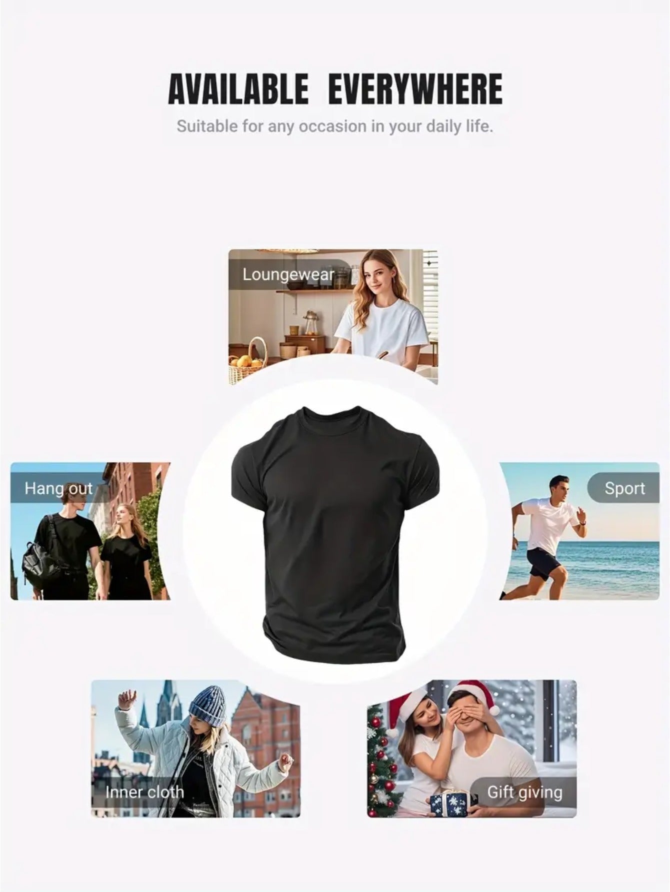 Black Short-Sleeve Shirt - product view 8