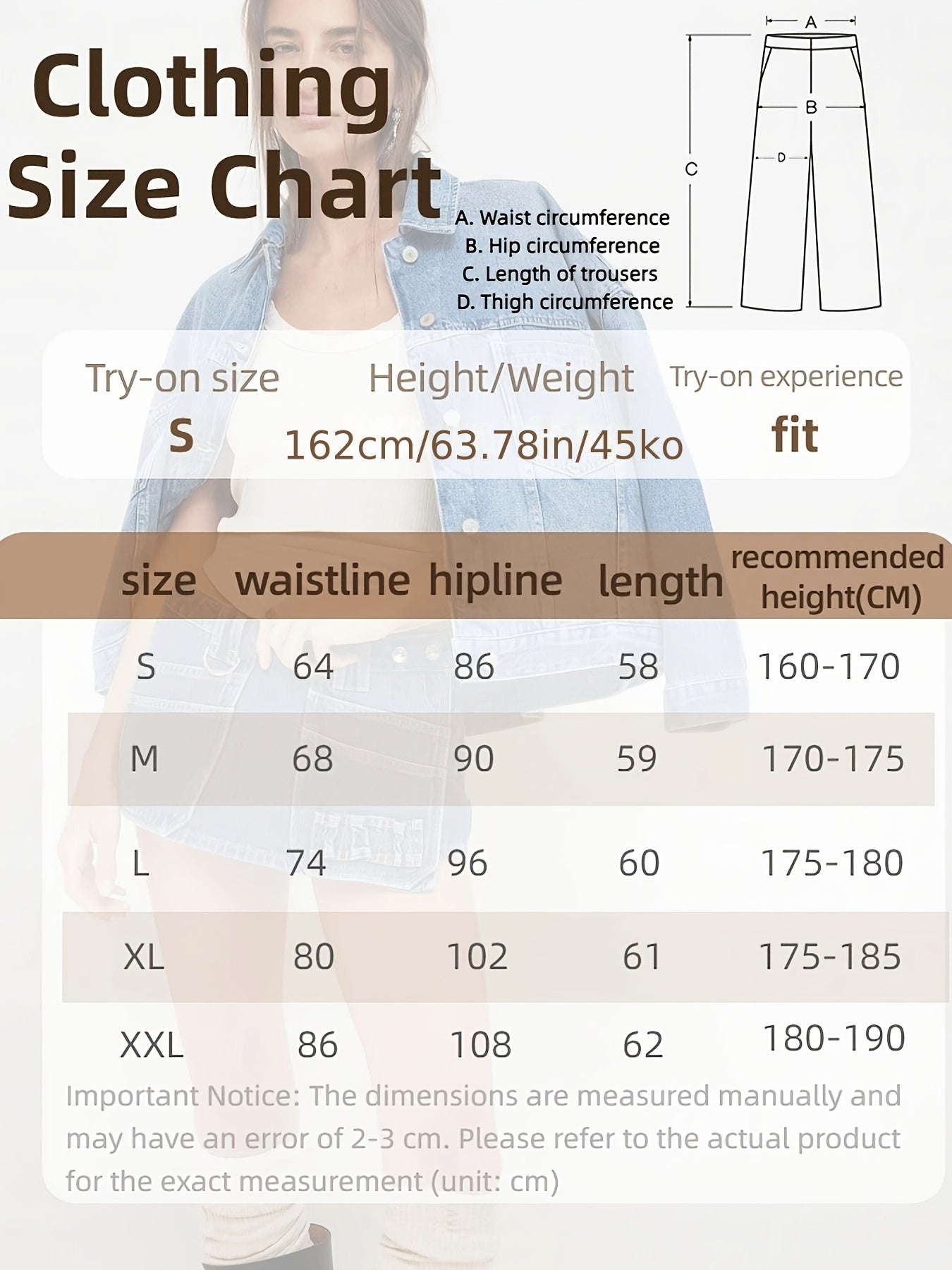 [ALSSRO]Women'S Casual And Simple Denim Mid-length Pants, Retro And Trendy, Versatile For More Occasions, Mid-waist Stretch And Figure-hugging To Show Off The Figure, YKK Zipper, Spring And Summer Casual And Fashionable Denim Seven-inch Pants