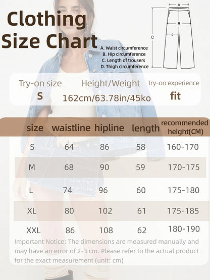 [ALSSRO]Women'S Casual And Simple Denim Mid-length Pants, Retro And Trendy, Versatile For More Occasions, Mid-waist Stretch And Figure-hugging To Show Off The Figure, YKK Zipper, Spring And Summer Casual And Fashionable Denim Seven-inch Pants