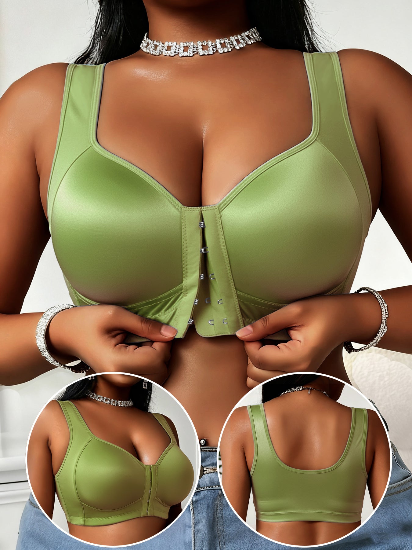 Women's Black Bra - product view 33
