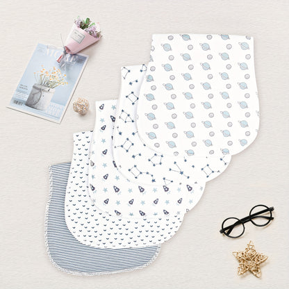 10pcs Burp Cloths for Baby Boys And Girls - Baby Burp Cloth, Baby Washcloths, Burp Rags, Large Neutral Burp Clothes for Newborn