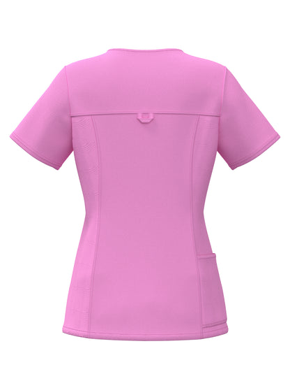 PandaFlex 4 Way Stretch Women Scrub Set Modern Fit V-Neck Top & Multi Pocket Pants 3371