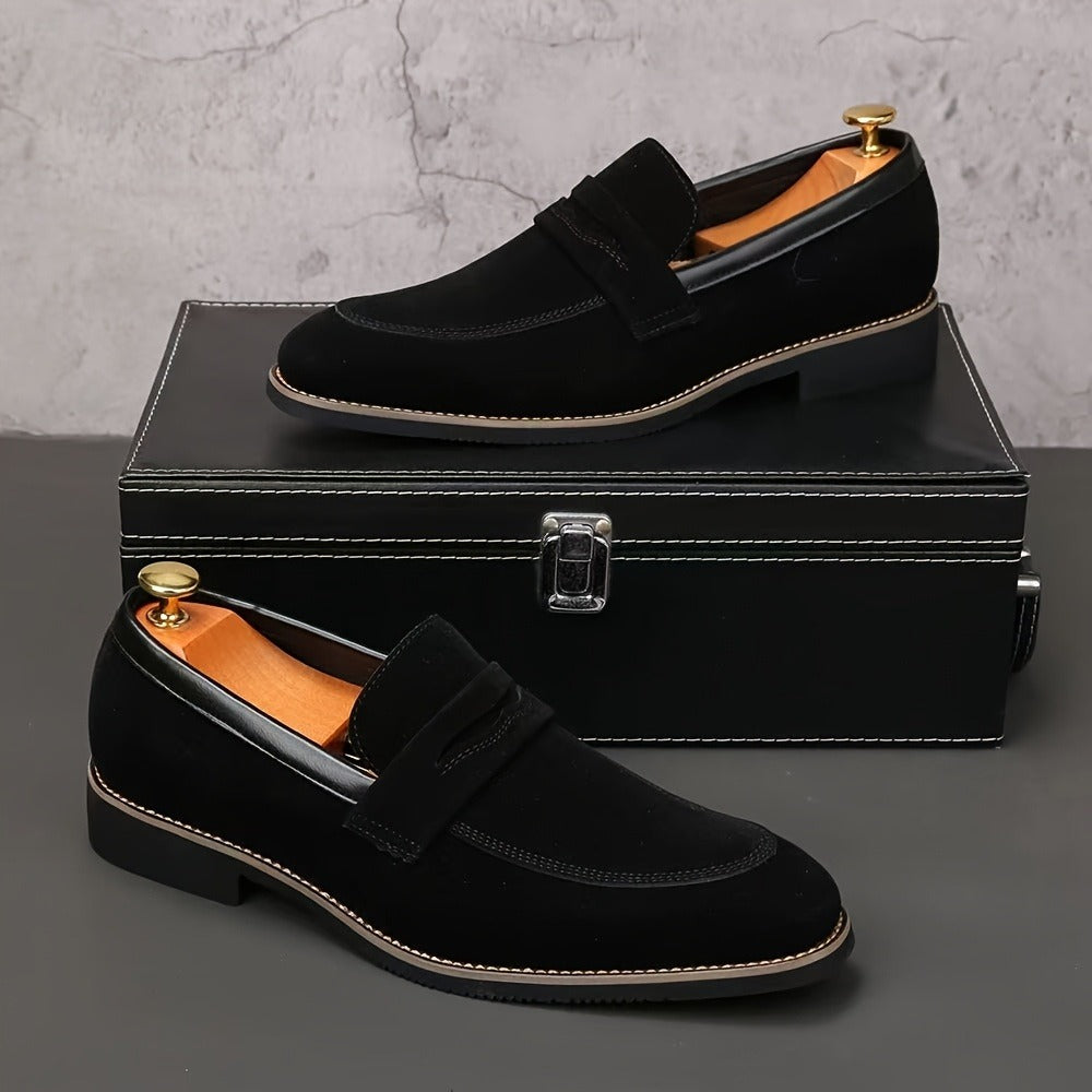 Men's Loafers & Flats - Business Casual & Textured Finish 095909