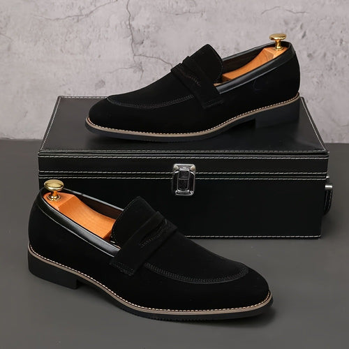 Men's Loafers & Flats - Business Casual & Textured Finish 095909