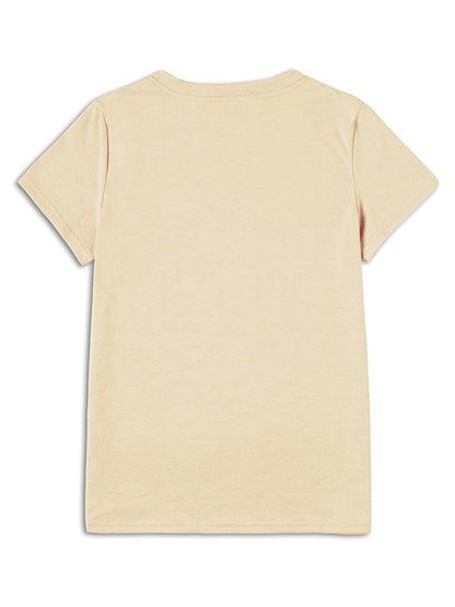 Elegant Light Luxury High-end Temperament Style Wear! Women's Printed T-Shirt-Pearl Diamond Jewelry Women's Design | Light Luxury Gorgeous Daily | Soft and Breathable Upper Body Fabric, Spring and Summer Casual Round Neck Short-sleeved Top