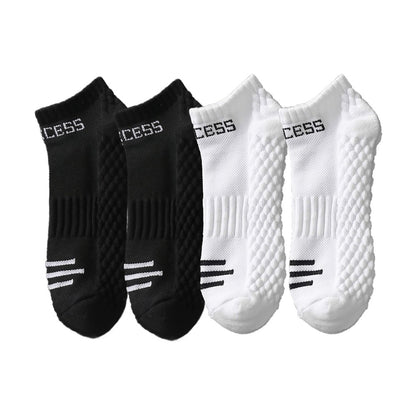 Men's Athletic Ankle Socks - 4-Pair Pack
