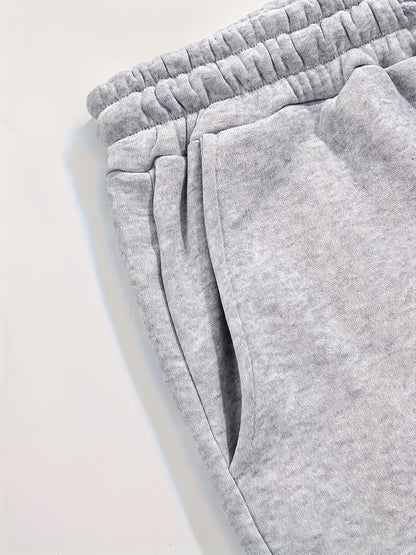 5pcs Men's Regular Fashion Pants And Sweatpants Four Seasons Leisure Sports And Outdoor Pocket Elastic Waist Drawstring Pants, Spring Clothes, Summer Clothes, Valentine's Day Gifts, Easter Gifts, Discounted