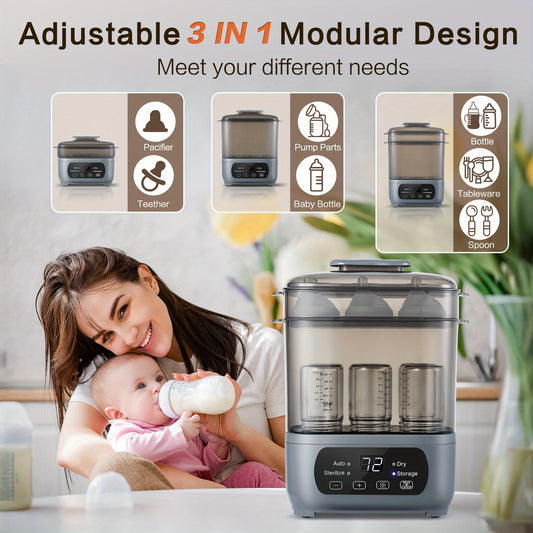 Bottle Sterilizer - Electric Steamer Dryer 4-in-1 – main product image