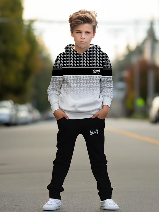Boys' Casual Outfit Set – Photo Color Colorway 08741 – main product image