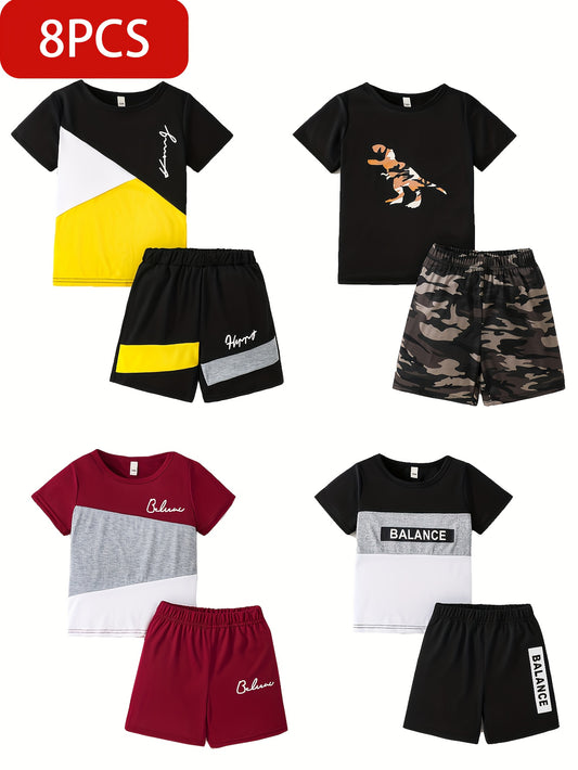 Boys' Casual Outfit Set - Summer 8469 – main product image