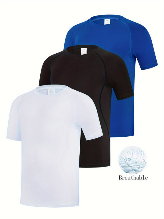 Boys' Casual T-Shirt - Short Sleeve – Black option – main product image