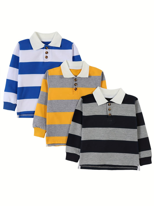 Boys' Casual Top - Long Sleeve Spring – Blue option – main product image