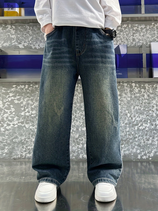 Boys' Denim Pants - Fall – Blue option – main product image