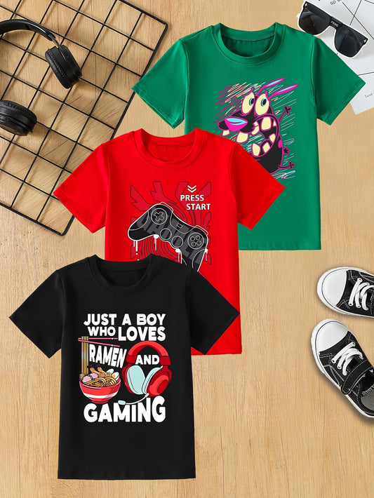Boys' Graphic T-Shirt - Short Sleeve Spring – main product image