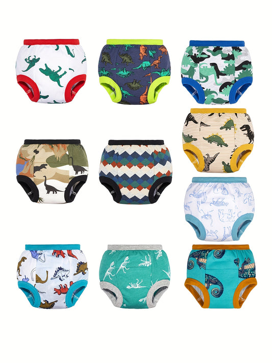 Boys' Potty Training Pants - 10-Pack Dinosaur – Blue option – main product image
