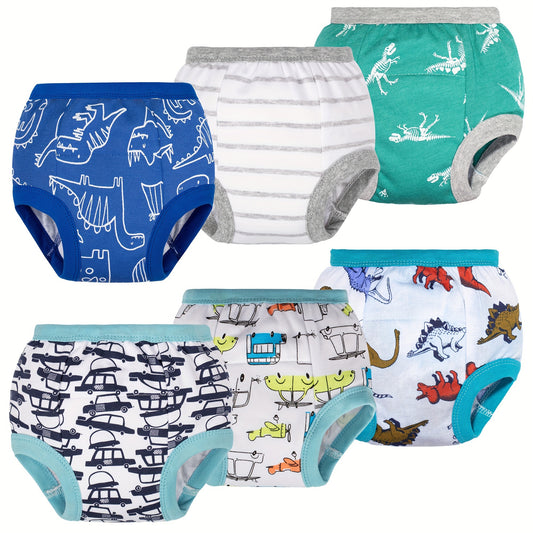 Boys' Reusable Training Pants - 6-Pack Cotton – main product image