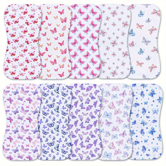 Burp Cloth - 10-pcs 10pcs Cloths Washcloths – main product image