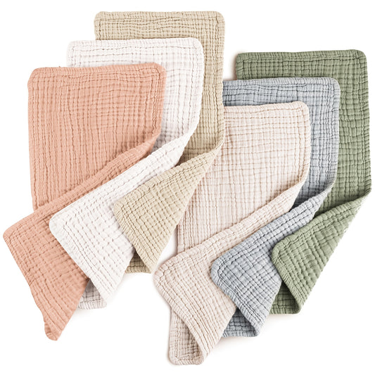 Burp Cloth - 6-pack Muslin Soft Cloths – main product image