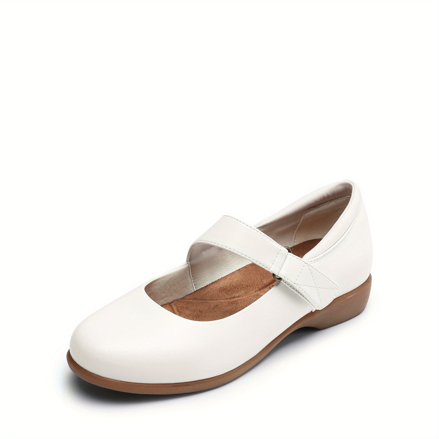 Ladies' Ballet Flats with Ankle Straps, Ideal for Office Wear And Formal Occasions, Providing Comfort And Style., Women Shoes