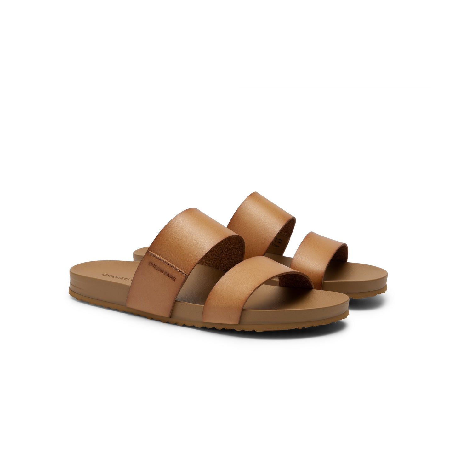 Women's Open Toe Slides Sandals Comfortable Support Footbed Two Strap Slip-on Fashion Casual Beach Vacation Lightweight Flat Sandals Summer for Women
