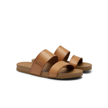 Women's Open Toe Slides Sandals Comfortable Support Footbed Two Strap Slip-on Fashion Casual Beach Vacation Lightweight Flat Sandals Summer for Women