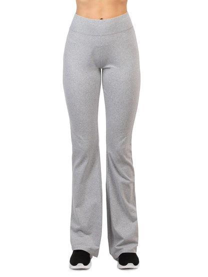 LADIES YOGA PANTS WITH 2 INCH WAISTBAND (SIZES FROM SMALL UP TO XL)
