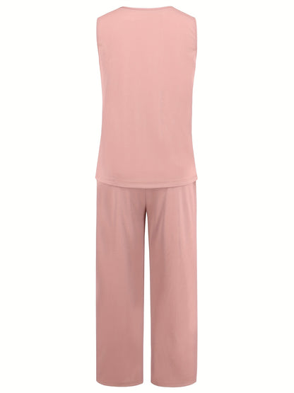 ZAFUL Women's Casual Business Long Sleeve Cardigan, V-Neck Vest Top, Straight Leg Trousers, Fashion Commuter Three-Piece Suit