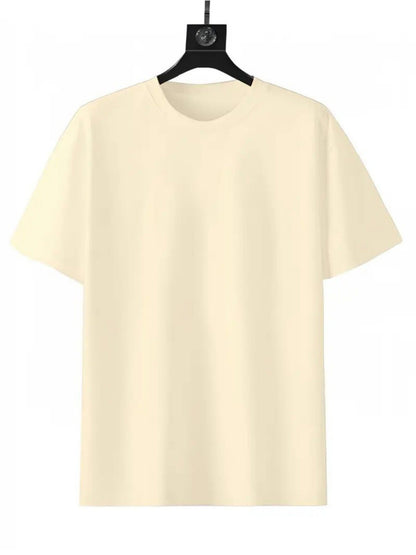 Plus Size, Women's Elegant Full-Body Floral Print T-Shirt - Short Sleeve Crew Neck Blouse, Plus Size Available, All-Season Casual & Dressy Outfits, Machine Washable Elegant Style Top