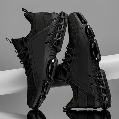 Men's Low-Top Sneakers - -Terrain Sneakers with Upper & Sole, Lace-Up Round Toe for Training,, Gym - - Outdoor Sports & Casual Wear Suitable for Men, Urban Style,