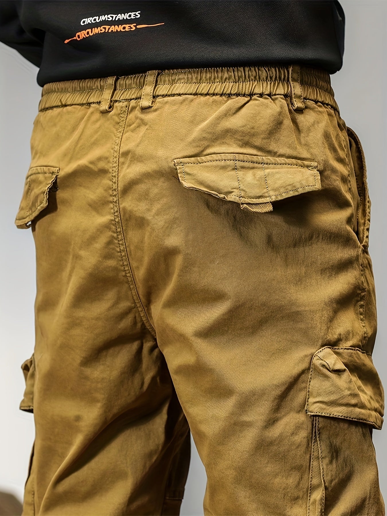 Men'S Utility Trousers, Relaxed Fit Pants, Outdoor Fashion for Men, Stylish And Functional Multi-Pocket Work Trousers