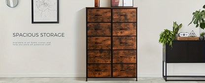 Fabric Drawer Dresser - Space-Saving