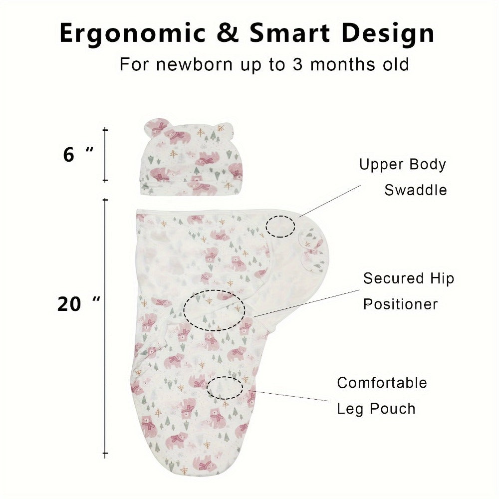 Baby Swaddle Sack - 3-pack Sacks Ergonomic Swaddles