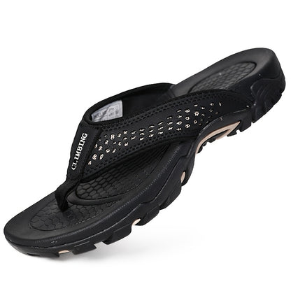 Comfortable Casual Thong Sandals for Men, Suitable for Both Indoor And Outdoor Use, Featuring Arch Support And Ideal for Beach Outings