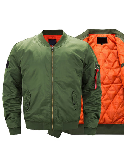 Men's Relaxed Zip-Up Coat
