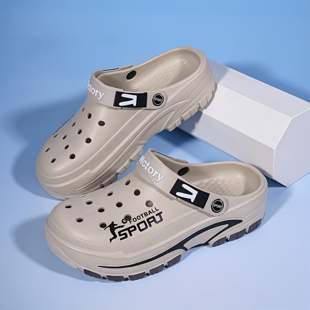 Men's Clogs & Mules - Non-Slip Sole & Breathable Comfort