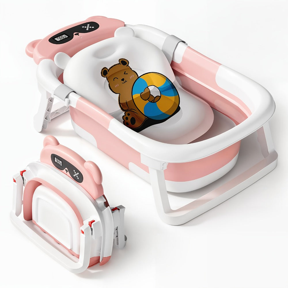 Baby Bathtub - Portable Foldable Travel Soft 2469