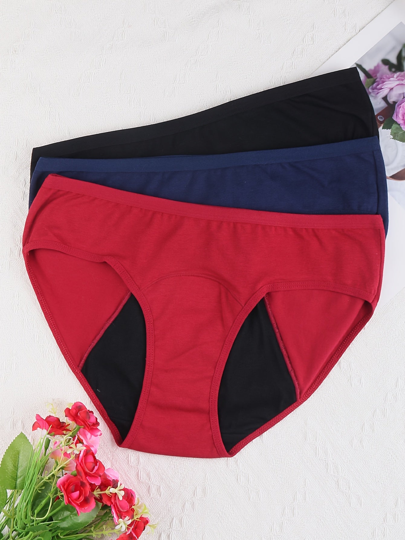 Women's Multicolor A Knit Underwear - product view 5