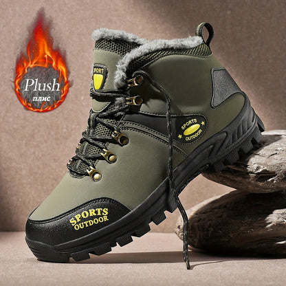 Non-Slip & Walking Hiking Boots, Hunting Winter Boots for Women Men, Unisex Warm Boots Barefoot Shoes Work Boots, Women Snow Boots, Wide Toe Box Barefoot Sneakers, Hike Footwear Riding Boots, Perfect for All Seasons Adventures, Trail