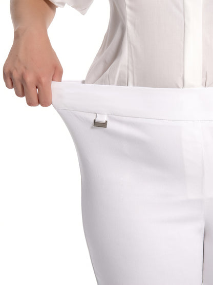 Women'S Petite SizePull-On Dress Shorts W/D-Ring, Work & Office Casual