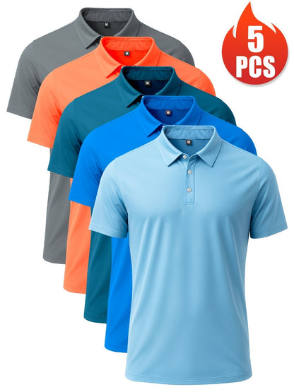 Men's Performance Shirt - Collared Short Sleeve 196389