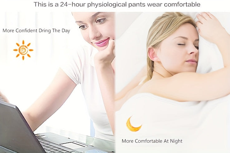 6pcs Women's Leakproof Period Panties - High Elasticity, Breathable Mesh, Triple-Layered, Wide Briefs, Tummy Control, Plus Size (OXL-5XL), Seamless Underwear, High Waist, Period Panties